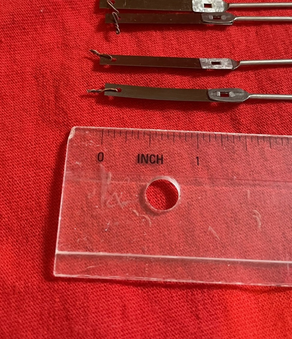 NEW 10 PCS PENDULUM ROD SUSPENSION SPRING 17" LONG FOR MOST AMERICAN CLOCKS