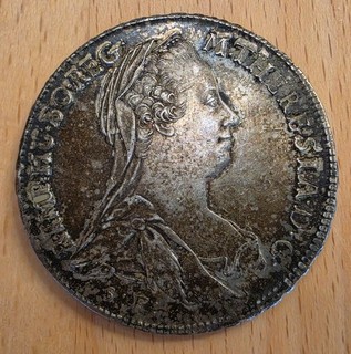 Maria Theresien Taler 1780 offizielle Silber Nachprägung