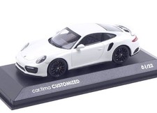 1:43 MINICHAMPS 2021 PORSCHE 911 991 II Turbo S white black cartima CUSTOMIZED