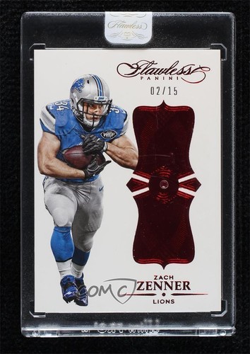 Zach Zenner [Ruby] #27 2016 Panini Flawless card