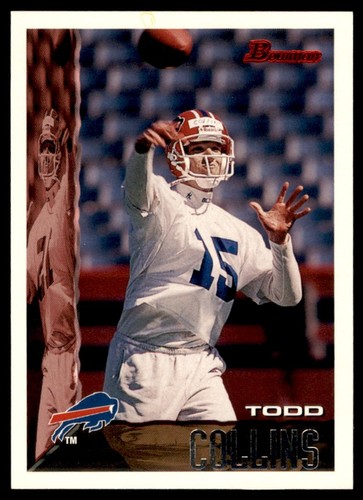 1995 Bowman #325 Todd Collins RC Bills