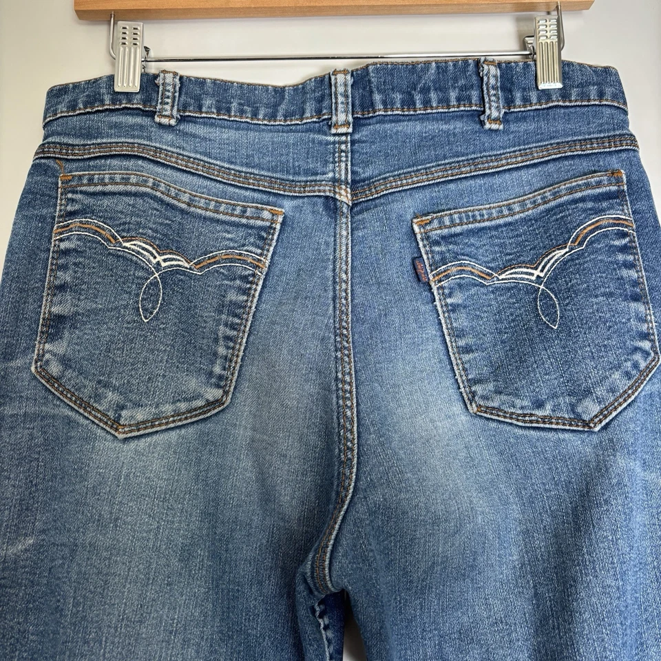 Jeans De Colección Levi's Movin' On 30x32 Indie Hipster Mod Raro Foto 3 de 4