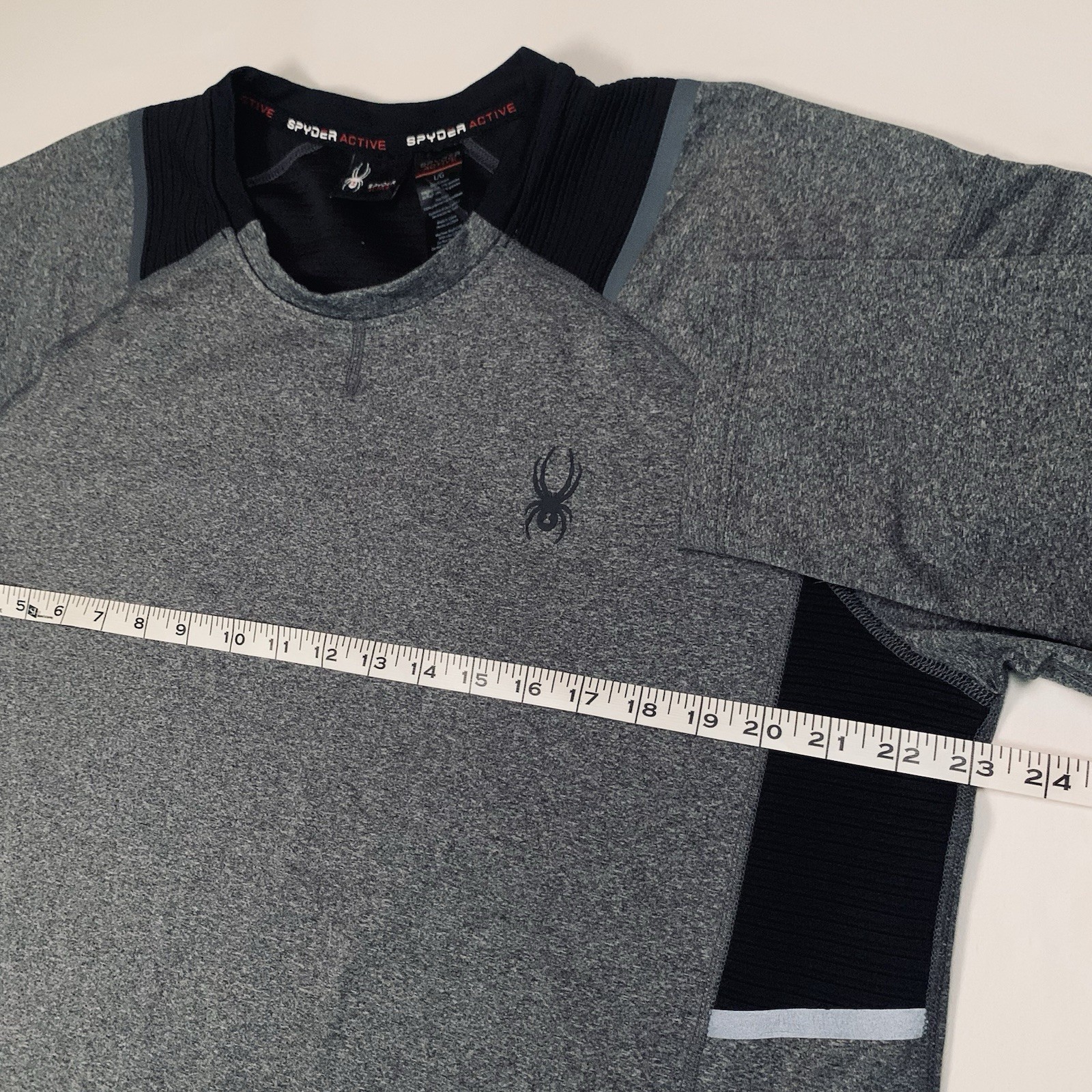 Spyder Active ProWeb Base Layer Pullover Mens Lar… - image 5