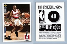 Harvey Grant - Blazers #40 Collectors Choice 1995-6 Basketball Sticker