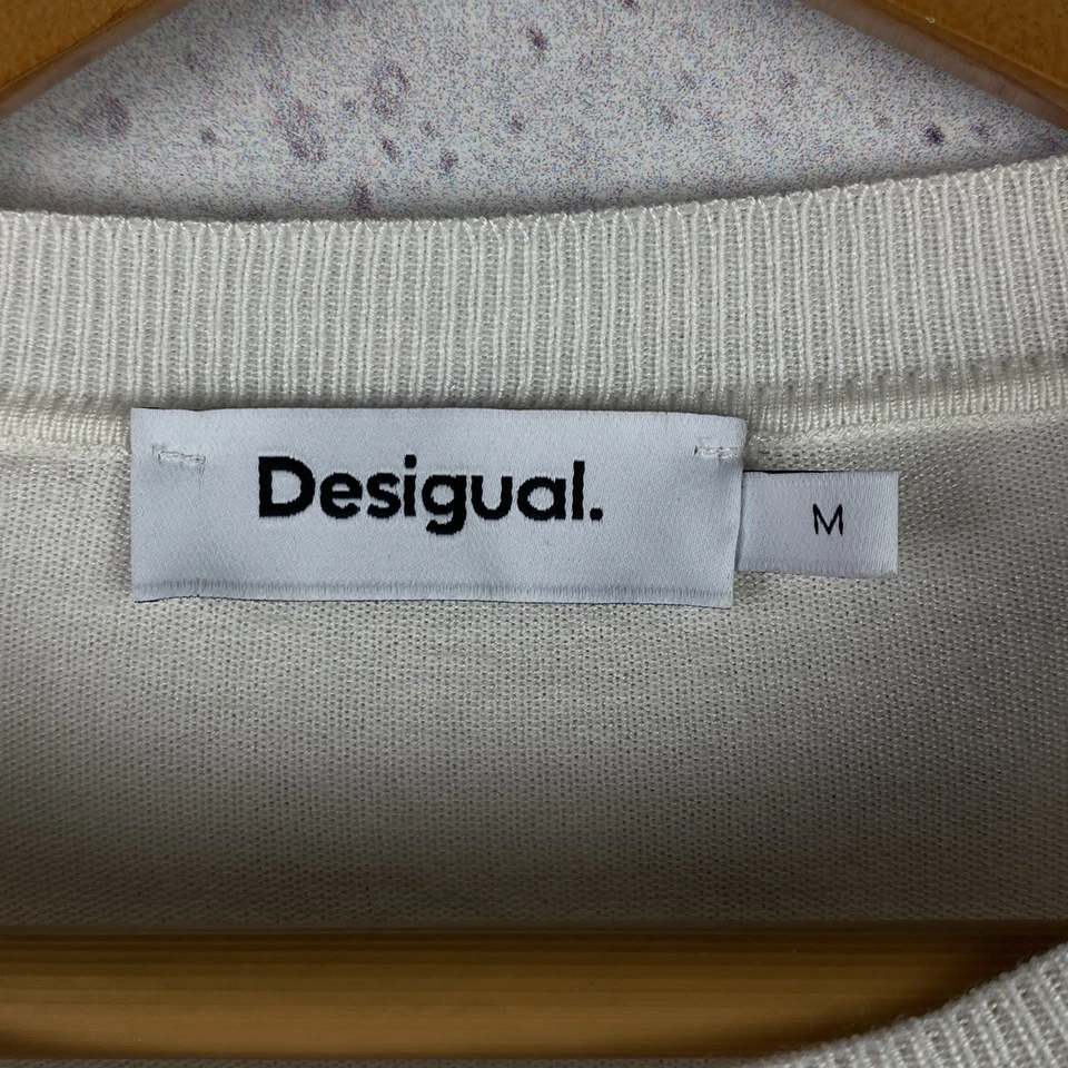 Vintage Desigual Women’s Luxury Long Sleeve Sweater Y2K Size M - Image 4 of 4