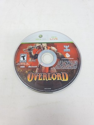 Overlord Microsoft Xbox 360 Disc Only Loose Disc Tested