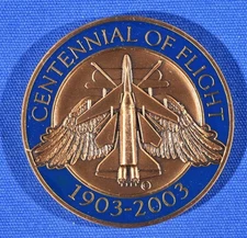 1903-2003 CENTENNIAL OF FLIGHT  WRIGHT FLYER/WRIGHT BROTHERS  COIN/MEDALLION