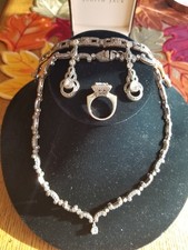 JUDITH JACK STERLING SILVER JEWELRY SET