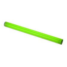 Junior relay track stick, plastic race field racing stick, green