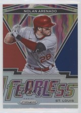 2021 Panini Prizm Fearless Red White & Blue Prizm Nolan Arenado #FR-16 04cw