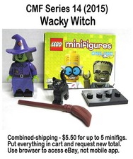 LEGO 71010 Series 14 CMF Wacky Witch minifigure 2015 Complete combined-shipping