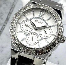 Orologio GUESS donna pietra argento funzionante