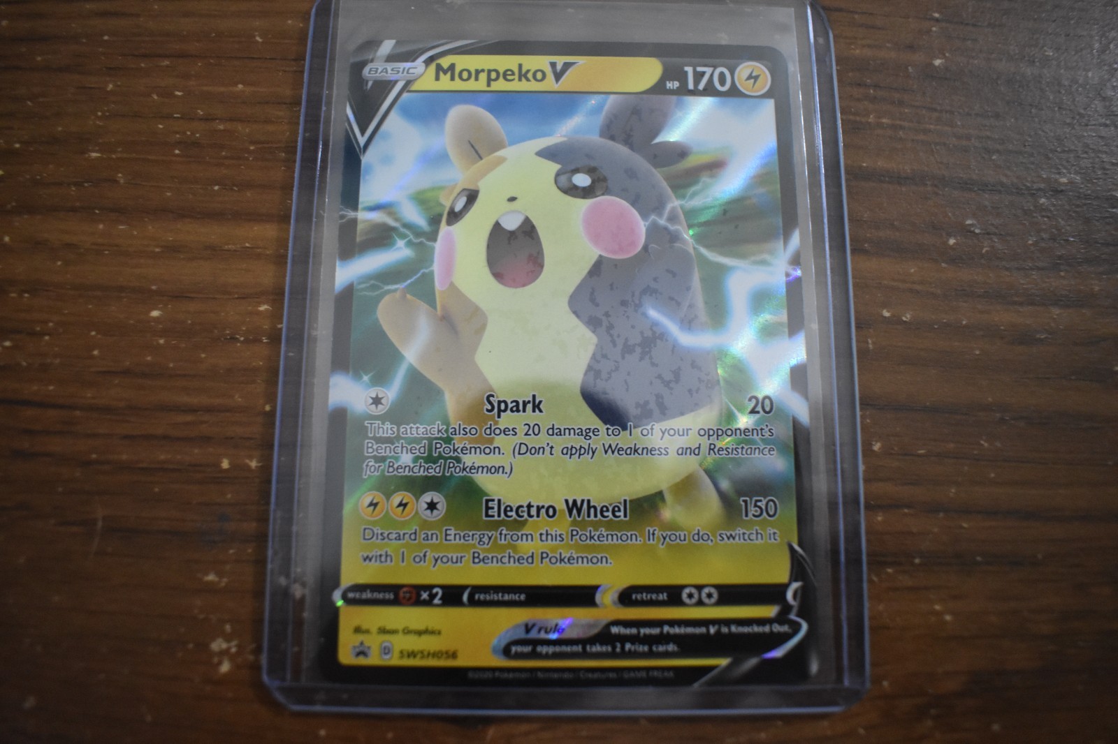 Morpeko V - SWSH056 - Pokémon - SWSH Promo Card