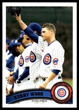 Kerry Wood 2011 Topps Update #US115 Cubs MLB READ FREE SHIPPING AutographDen