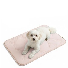 Cooling Pet Mat   35x23 Dog or Cat Cool  Comfy, Soft Breathable Self-Cooling...