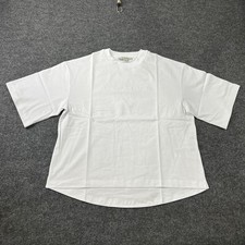 ALLSAINTS Vision Amelie Oversized T-Shirt Women's Size L Optic White