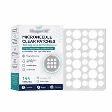 Curalona 2-in-1 Microneedle Hydrocolloid Patches for Face  Body Skin Care