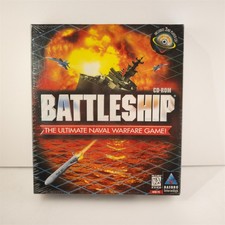 Battleship PC Big Box Game 1996, cd-rom, Hasbro, Windows 95 