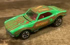 Vintage Hot Wheels 67 Camaro - Chevy  1982 - Malaysia Base- Awesome Condition