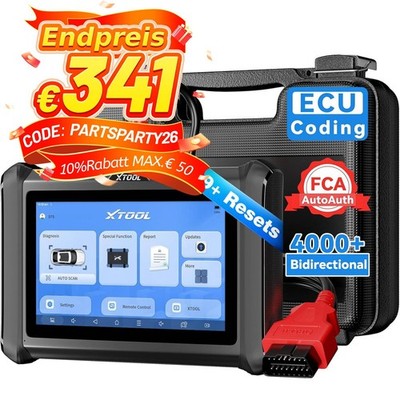 2026 XTOOL D7S OBD2 Diagnosegerät Bidirektionales Scan-Tool ECU-Codierung IMMO