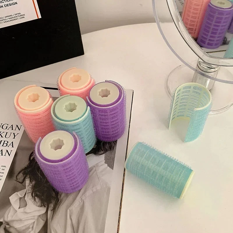Selbsthaftende Lockenwickler Kunststoff für einfaches Haarstyling - Bild 2 von 4