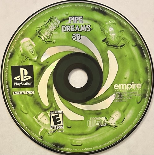 Pipe Dreams 3D (Sony PlayStation 1) DISC ONLY | NO TRACKING | M1057