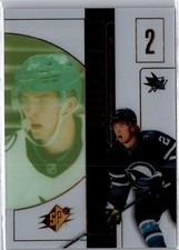 2024-25 SPx Bound For Glory #BFG25 Will Smith - NHL San Jose Sharks NM+