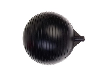 Kerick Valve PF06 Polyethylene Sphere Float Ball, 6'' Diameter, 6'' Length, 1/4...