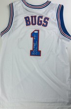 BILLY WEST SIGNED SPACE JAM BUGS BUNNY TOONSQUAD JERSEY AUTOGRAPH JSA 975