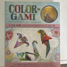 Thunder Bay Press Color-Gami Faltpapier Origami Set - Color and Fold Your Way