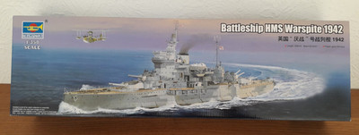 Trumpeter 05325 - Battleship HMS Warspite 1942, Maßstab 1/350