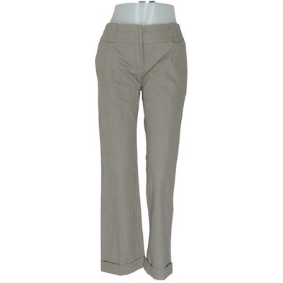 Weekend MaxMara, Stoffhose, Größe: 36, Beige, Baumwolle/Elasthan, Streifen #0xA