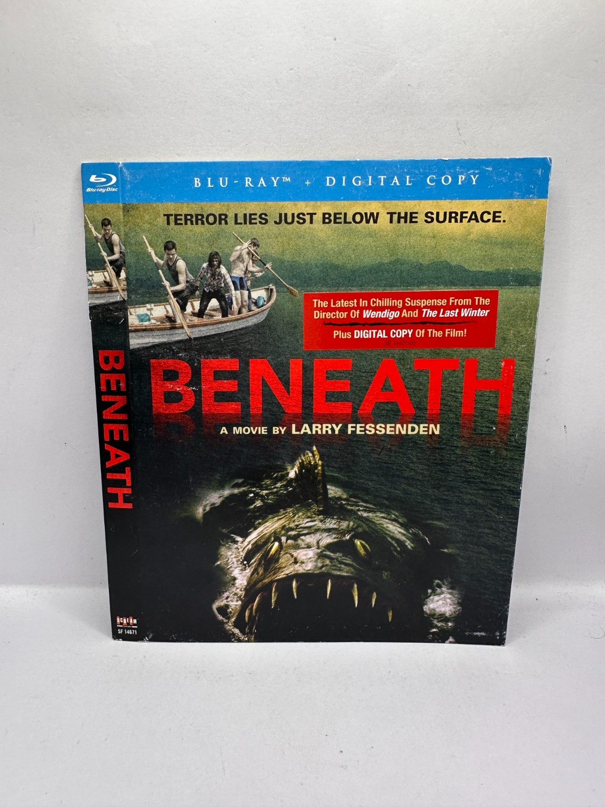SLIPCOVER ONLY NO DISCS! Beneath (2013) Blu Ray Scream Factory