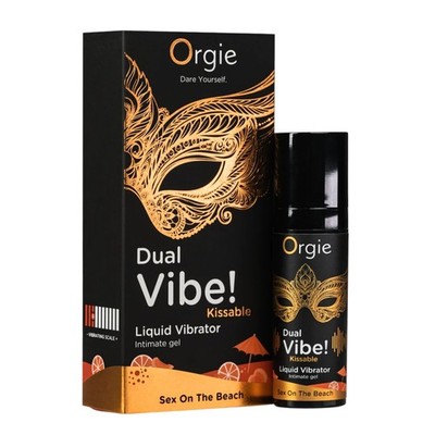Orgie Stimulations Gel Dual Vibe Liquid Vibrator Sex on the Beach Aroma Gleitgel