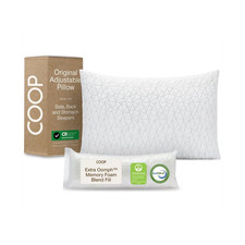 Coop Sleep Goods The Original Adjustable Queen Memory Foam Pillow White 19x29
