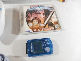 SEGA Dreamcast Console Bundle Soul Calibur VMU Tested OEM Controller Soulcalibur