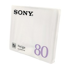 Minidisco grabable en blanco Sony Neige 80 minutos - Nuevo sellado JP Import MD