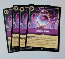 4x Disney Lorcana TCG - Fabled: Rose Lantern 067/204 - Common - Near Mint