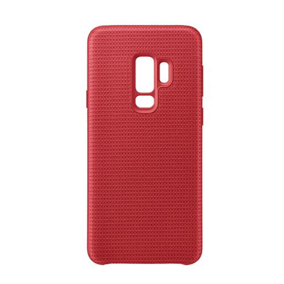 Coque rigide Galaxy S9 Plus Hyperknit rouge avec protection anti-rayures