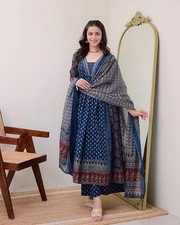 Party Wear Designer Anarkali Suit Indian Women Ethnic Salwar Kameez Kurta Set