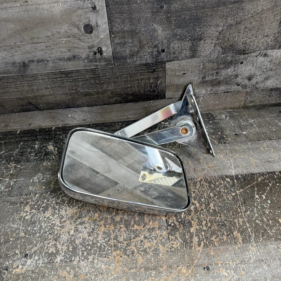 Espejo retrovisor exterior Ford F150 F250 F350 Bronco 1980-1997 bloqueo oscilante pasajero derecho OEM Foto 3 de 4