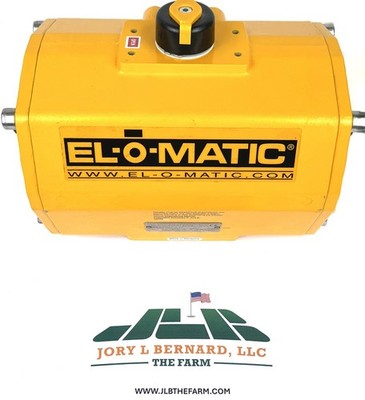 EL-O-MATIC, SGL TRAVEL STOP ACTUATOR, MODEL ED0350U1A00AS27KS0 DOUBLE ACTING NEW
