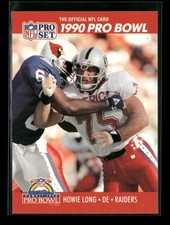 1990 Pro Set #351 Howie Long Los Angeles Raiders