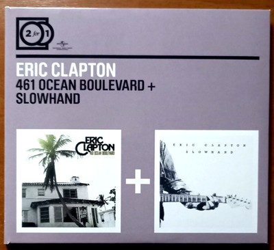 2 for 1 Eric Clapton '' 461 OCEAN BOULEVARDE + SLOWHAND'', (2 CDs)