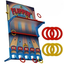 Flippin Ring Toss Game Extra Large Adults Kids Wall Hanging Fun Family Night