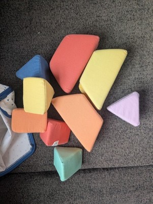 Soft Foam Shape Puzzle Set with Carry Case   Educational Montessori Toddler Toy