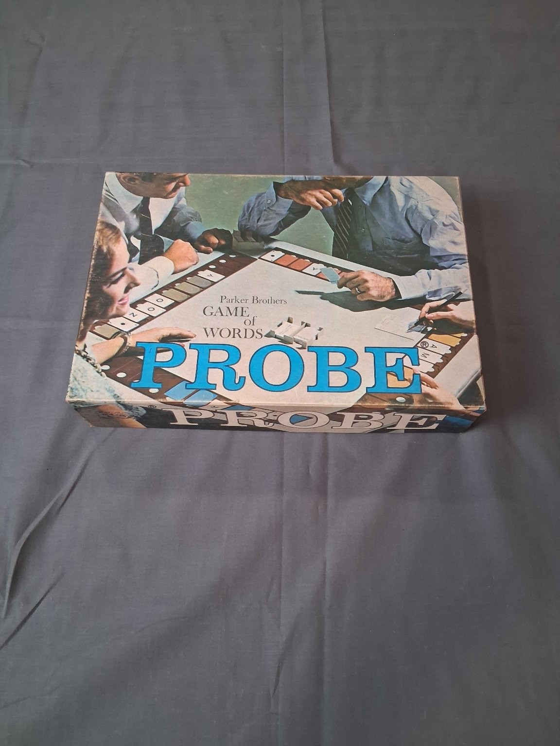 Vintage Parker Brothers PROBE Game of Words Board Game Complete