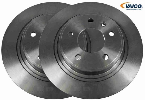 2X Bremsscheibe Vaico V40-40020 2 Bremsscheiben Hinterachse Hinten-image