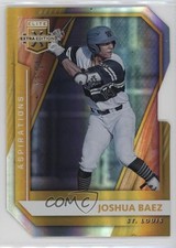 2021 Panini Elite Extra Edition Prime Numbers Gold 23/24 Joshua Baez #54 nd3