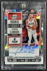 TOUMANI CAMARA 2023 CONTENDERS OPTIC #107 ROOKIE TICKET AUTO CRACKED ICE RC 5/23